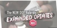 Video Blog - New DOT Rule on Expanded Opiates 4 Minutes