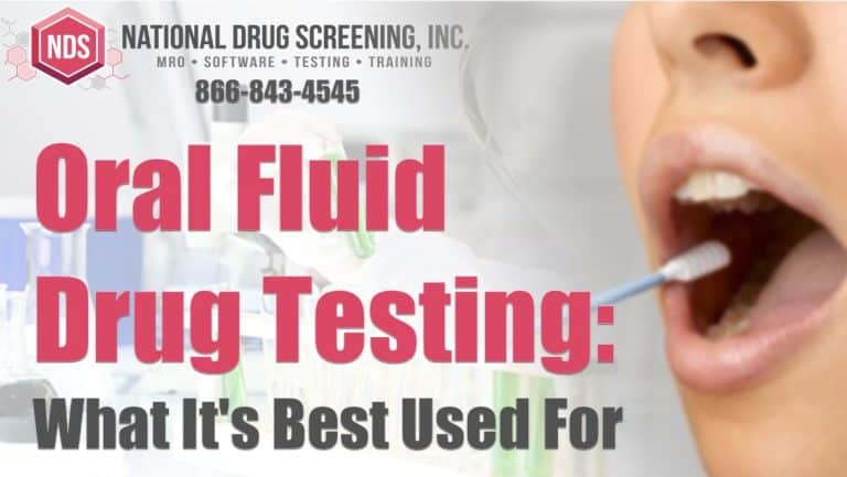 oral fluid drug testing