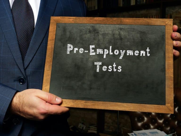 pre-employment drug testing